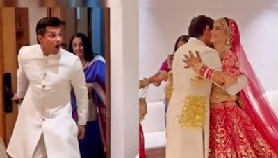 Viral: Karan Singh Grover's Reaction After Seeing Bride Arti Singh Is Major BFF Goals