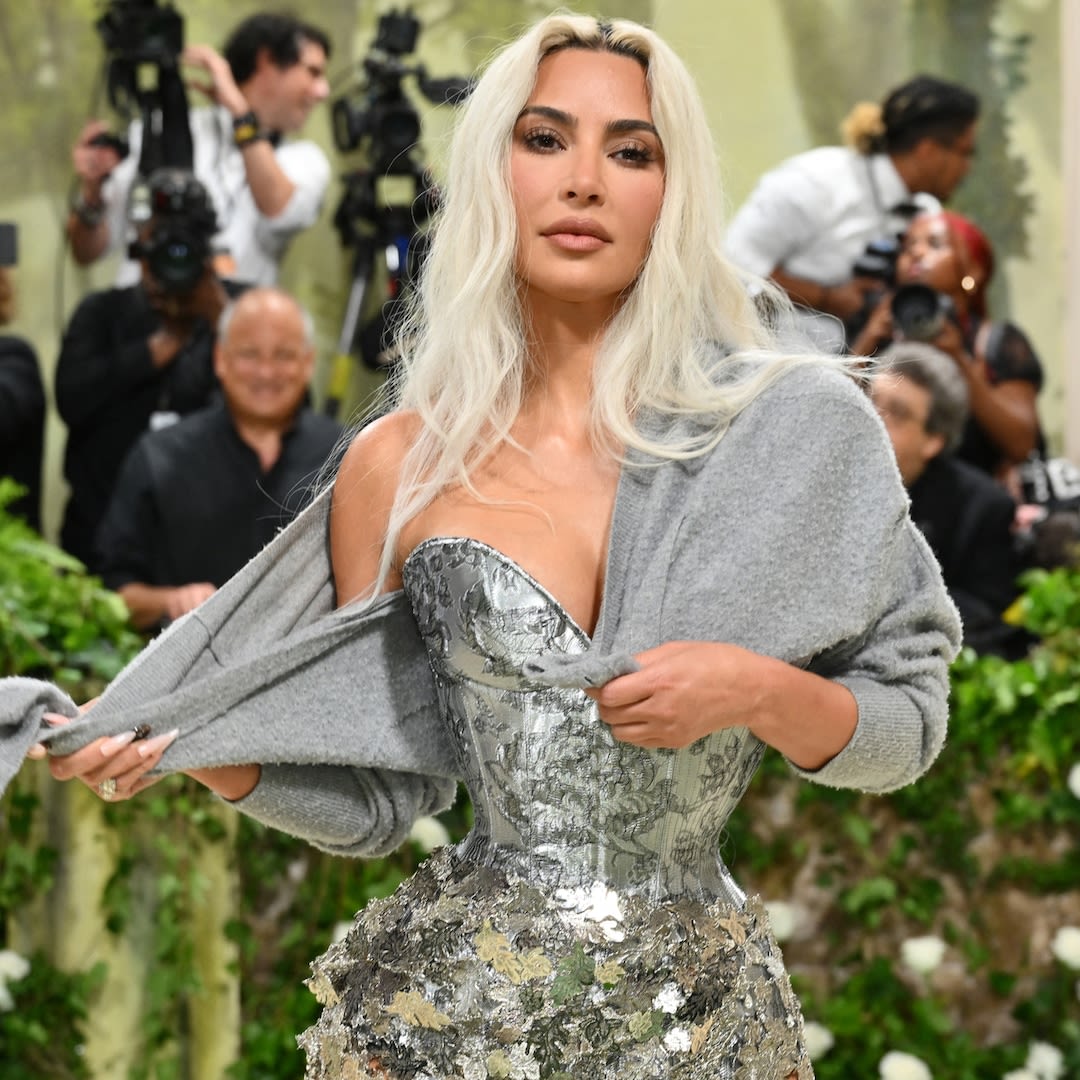 Kim Kardashian's 2024 Met Gala Glam Came Together Seconds Before Red Carpet - E! Online