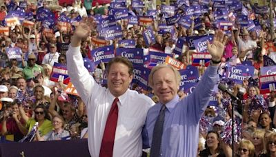 Former running mate Al Gore remembers Joe Lieberman at Connecticut funeral