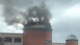 Lakeside Shopping Centre fire as large plumes of smoke fill air from car park