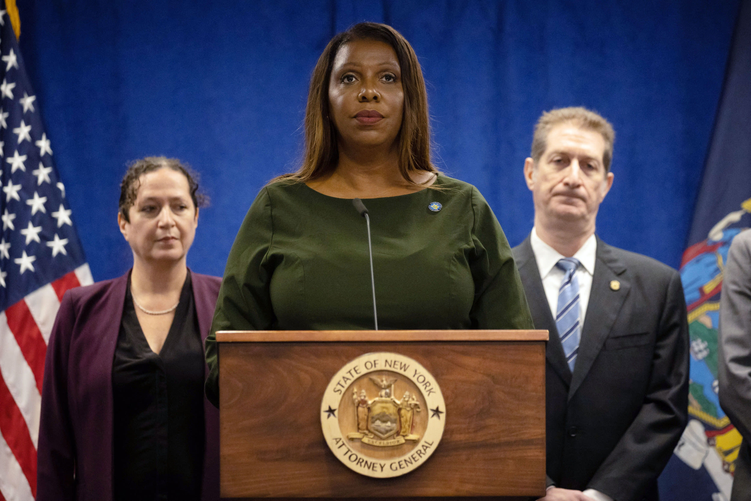 Letitia James accused of "bullying" in new abortion lawsuit