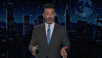 Jimmy Kimmel mocks Trump for likening himself to Mother Teresa as jury deliberates on former president’s fate
