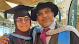 Saudi man and daughter graduate from UK University on same day