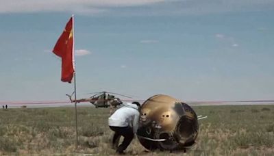 La sonda china Chang’e 6 regresa a la Tierra con muestras de la cara oculta de la Luna