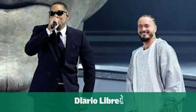 Al estilo "Men in Black"; Will Smith aparece por sorpresa en Coachella junto a J Balvin