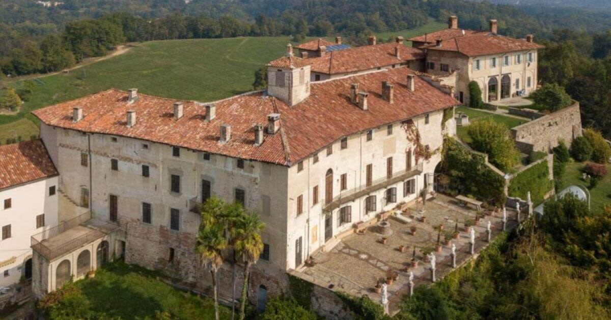 Italian castle with 29 bedrooms costs less than the average London house