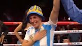 Chucky Alaniz tuvo revancha y se coronó triple campeona del mundo en boxeo: piluso de Boca y llanto sobre el ring