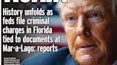 New York Daily News Sums Up Donald Trump's Latest Legal Woe With 2 Words And A Comma