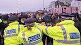 Drivers clash with police in Dover as lorries are further delayed by travel ban