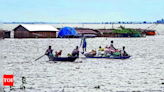 Assam-Arunachal flooding cuts off road links to several India-China border areas | India News - Times of India