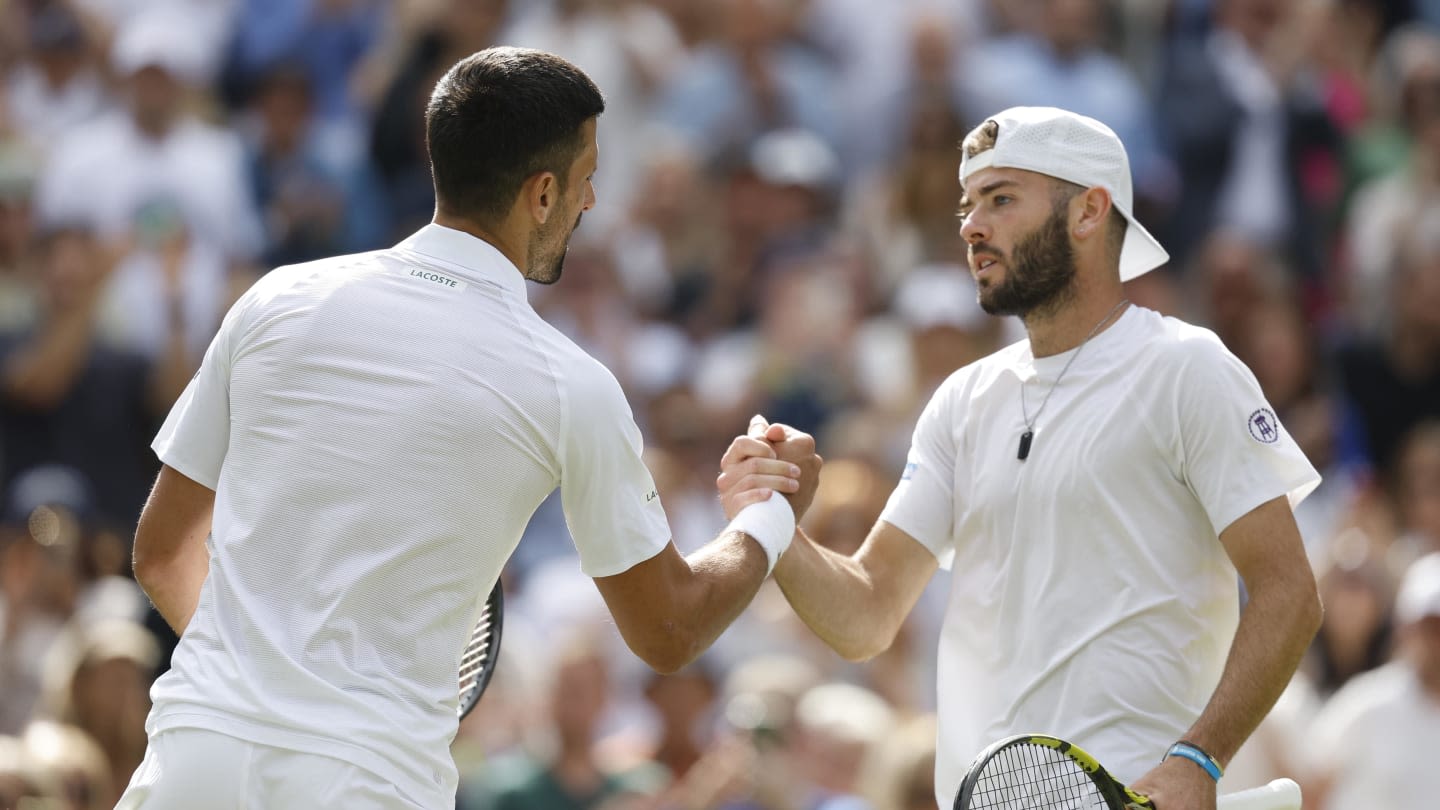 Wimbledon Update: Norrie Advances; Fearnley Battles Djokovic