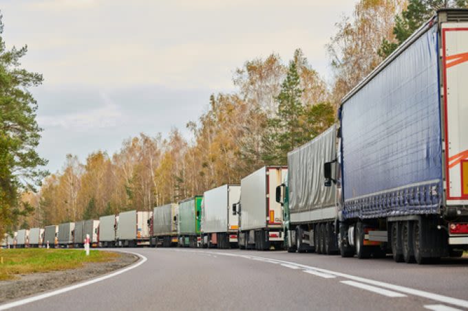 Pressure grows on hauliers at borders in Black Sea region as traffic increases - The Loadstar