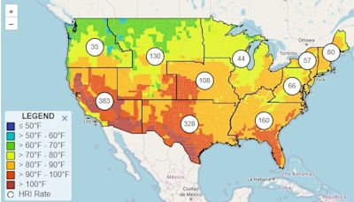 Is there a heat dome over Florida? Heat exhaustion, heat advisory and other terms explained