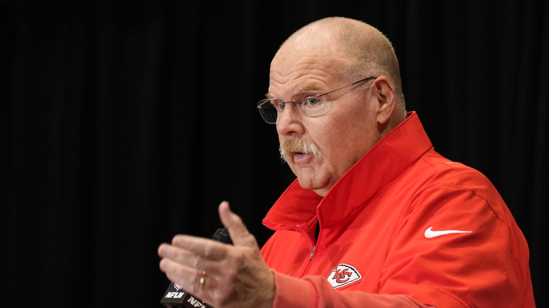 Andy Reid: We're lucky to have veteran leadership to keep guys motivated