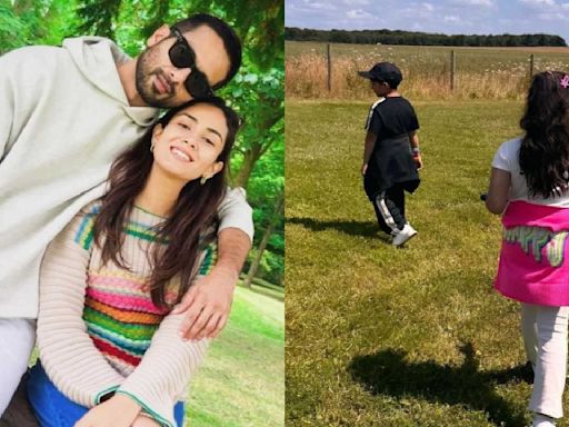 Shahid Kapoor's wife Mira Rajput drops kids Misha and Zain's PIC while enjoying a sunny day out