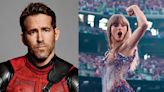 Ryan Reynolds quer Taylor Swift como sua sucessora em 'Deadpool'