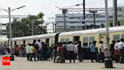 Two suburban trains cancelled in Chennai | Chennai News - Times of India