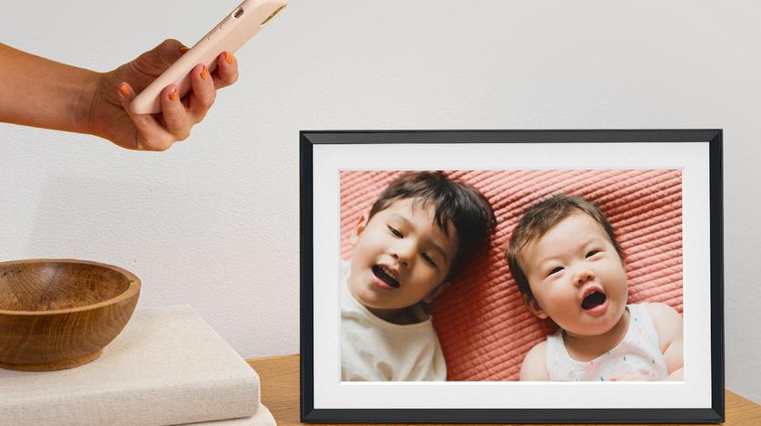 Our pick for best digital picture frame is the perfect gift for Mother's Day and it's on sale today