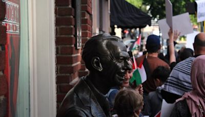 WVU Students, Community March For Palestine Again - West Virginia Public Broadcasting