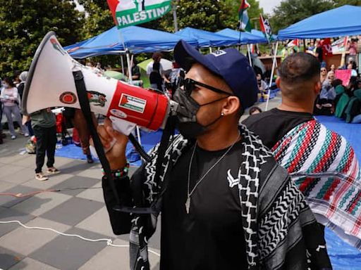 Why are Texas college students protesting?