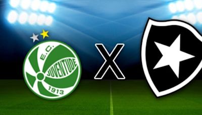 Juventude x Botafogo no Brasileirão: onde assistir, horário e escalação