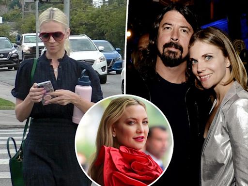 Dave Grohl’s wife Jordyn Blum leaning on pal Kate Hudson following rocker’s cheating, love child scandal: report