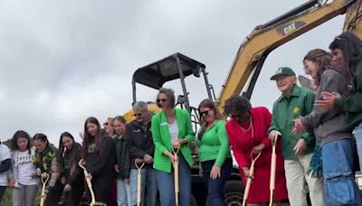 Monterey High's hosts stadium lights groundbreaking