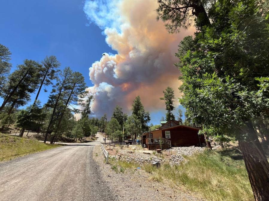 2 fires at Mescalero Apache Reservation forcing evacuations