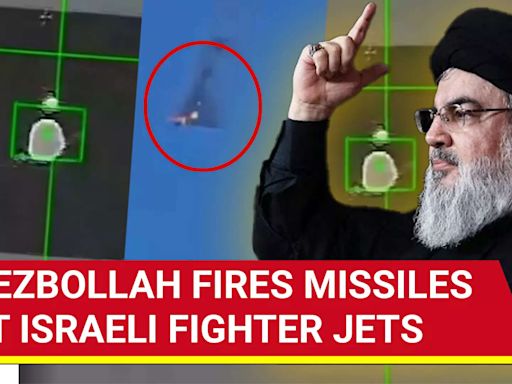 Hezbollah Rains Missiles On Israel Warplanes; 'Forced Them To Retreat' | Watch | TOI Original - Times of India Videos