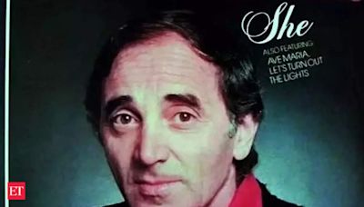 Melody for Monday: She, Charles Aznavour - The Economic Times