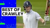 England v West Indies video: Best of Zak Crawley's 76