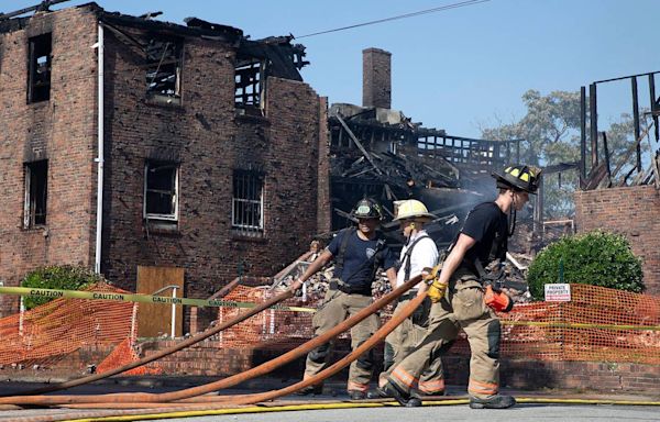 Durham firefighters investigating blaze that destroyed abandoned church near downtown