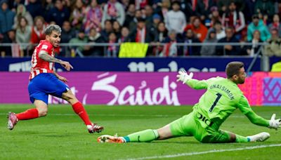 Ángel Correa marcó el segundo gol para Atlético Madrid ante Athletic