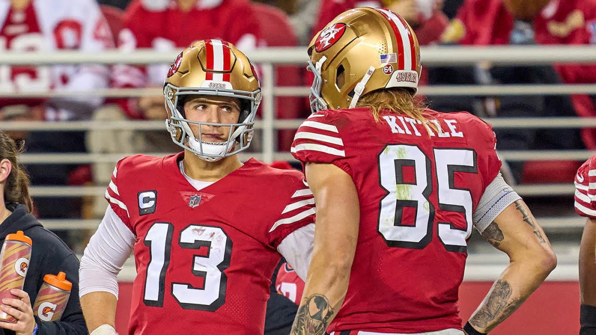 George Kittle says Brock Purdy 'looks like the guy' for 49ers and is 'taking control of the offense'