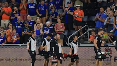 FC Cincinnati loses Nick Hagglund, game against New England Revolution, 2-1