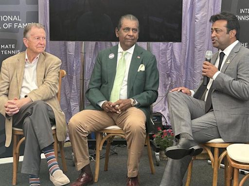 TENNIS | Amritraj, Paes and Evans — ITF Hall of Fame inductees — feted at Wimbledon