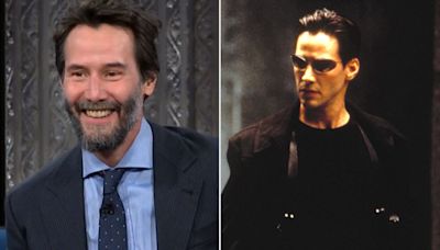 Keanu Reeves gets choked up reflecting on 'The Matrix' 25th anniversary