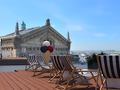 EXCLUSIVE: Ami Paris Opens Summer Pop-up at Galeries Lafayette, With Rooftop Terrace and Capsule Collection