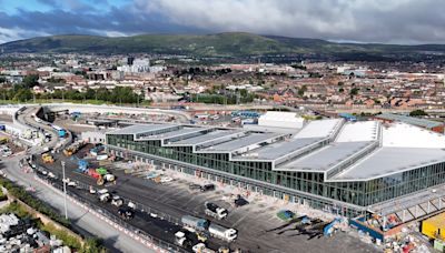 First look inside the new Belfast Grand Central Station as it prepares to open on Sunday