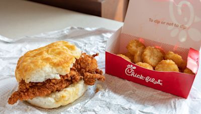 Here's What Time Chick-Fil-A Stops Serving Breakfast