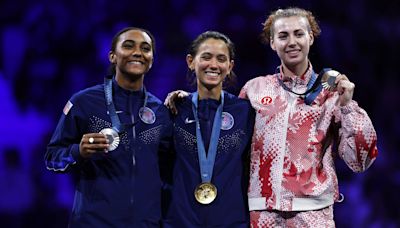 Harvard student Lauren Scruggs takes silver, teammate Lee Kiefer earns gold in women’s foil fencing