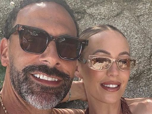 Kate and Rio Ferdinand soak up sun on loved-up trip after being apart for weeks