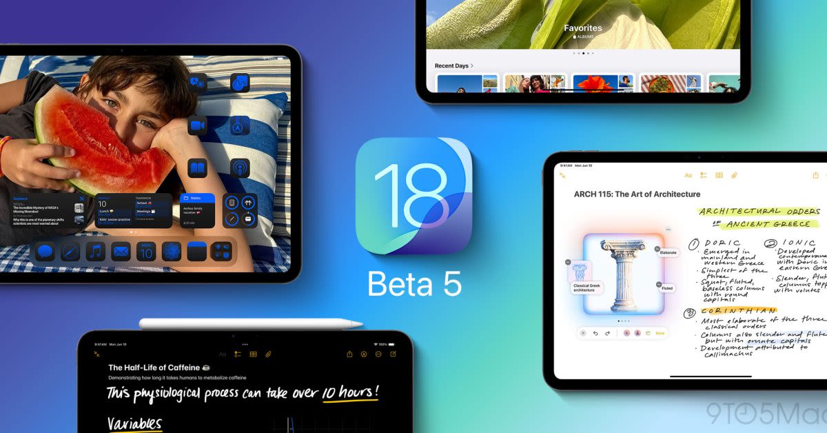 iOS 18 beta 5 now available for developers with these changes - 9to5Mac