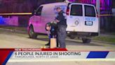 Six people injured in overnight north St. Louis shooting