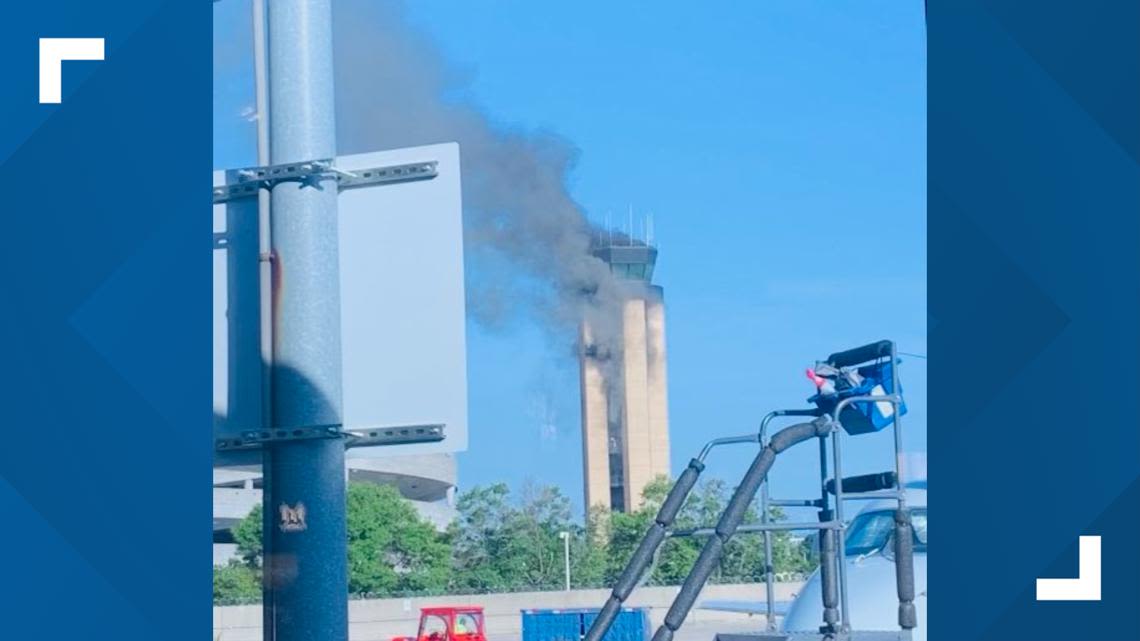 Investigators announce what caused fire at former control tower at Charlotte Douglas airport