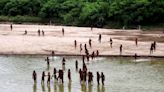 Rare photos reveal uncontacted tribe in Peruvian Amazon as loggers move in