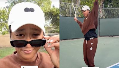 Naomi Osaka imitates Zendaya’s character in Challengers: ‘Me after watching’