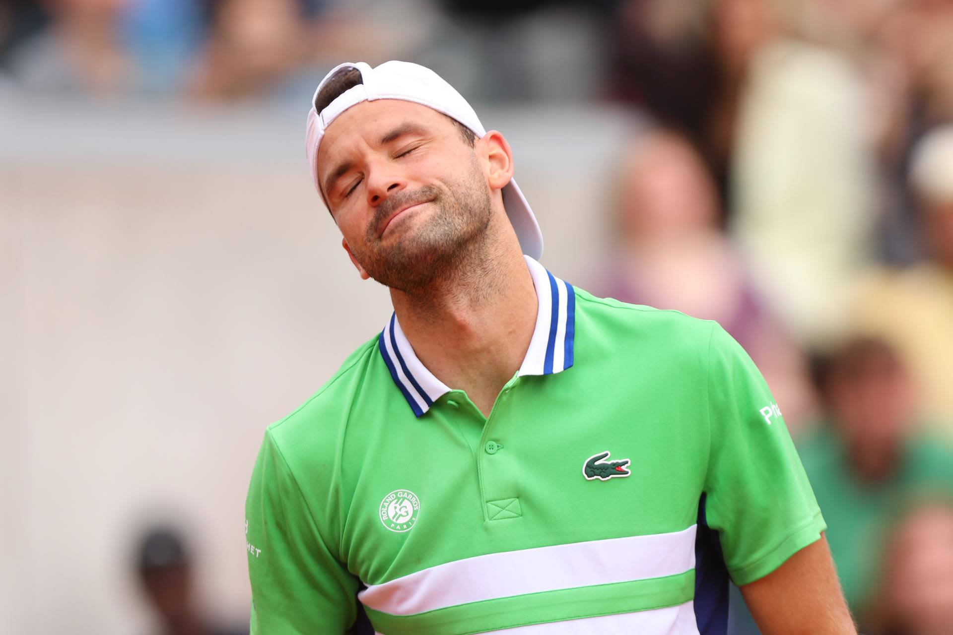 Grigor Dimitrov forced to make tough move after unfortunate Wimbledon injury