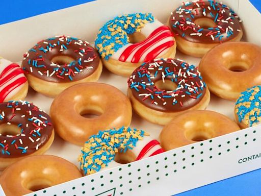 Krispy Kreme has $1 doughnuts in honor of Team USA at the Olympics