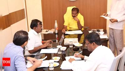 Andhra Pradesh minister asks officials to prepare for election to water users' association | Vijayawada News - Times of India